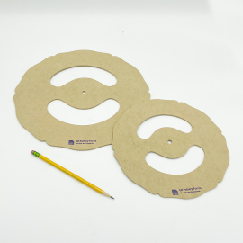 Rim Template - Poppy For Pottery Forms by GR Pottery Forms